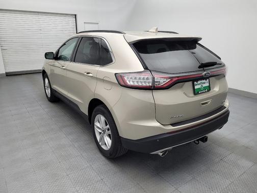 White Gold Metallic 2017 Ford Edge SEL