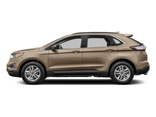 White Gold Metallic 2017 Ford Edge SEL