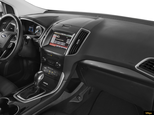 White Gold Metallic 2017 Ford Edge SEL