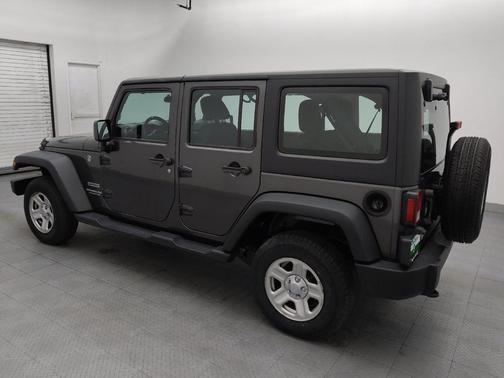 Granite Crystal Metallic Clearcoat 2017 Jeep Wrangler Unlimited Sport