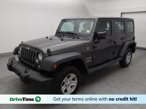 Granite Crystal Metallic Clearcoat 2017 Jeep Wrangler Unlimited Sport