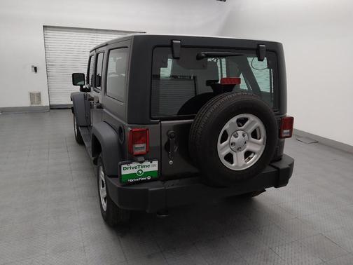 Granite Crystal Metallic Clearcoat 2017 Jeep Wrangler Unlimited Sport
