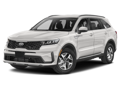 Snow White Pearl 2021 Kia Sorento Hybrid S
