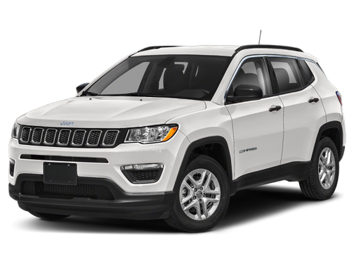 White Clearcoat 2021 Jeep Compass Latitude