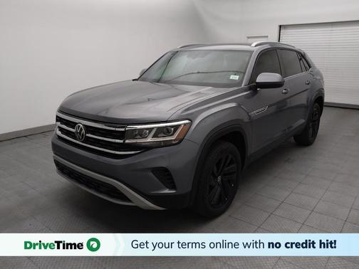 Gray 2022 Volkswagen Atlas Cross Sport 3.6L V6 SE w/Technology