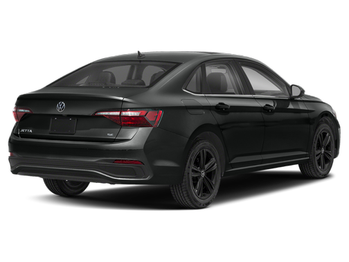 Deep Black Pearl 2024 Volkswagen Jetta 1.5T SE