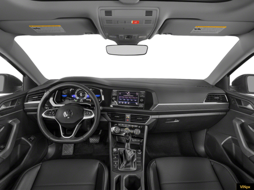 Deep Black Pearl 2024 Volkswagen Jetta 1.5T SE