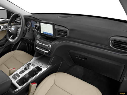 Iconic Silver Metallic 2021 Ford Explorer Limited