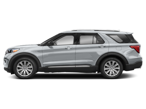 Iconic Silver Metallic 2021 Ford Explorer Limited