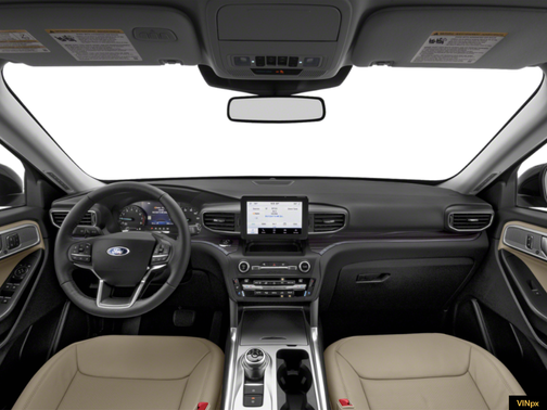 Iconic Silver Metallic 2021 Ford Explorer Limited