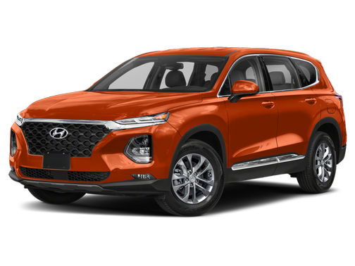 Lava Orange 2019 Hyundai SANTA FE SEL 2.4