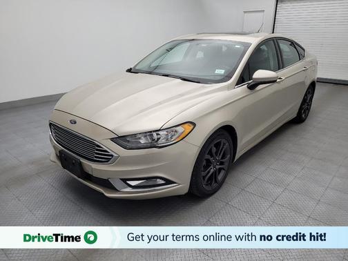 White Gold Metallic 2018 Ford Fusion SE