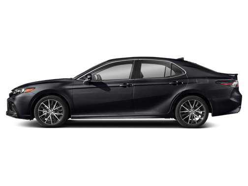 Midnight Black Metallic 2021 Toyota Camry SE