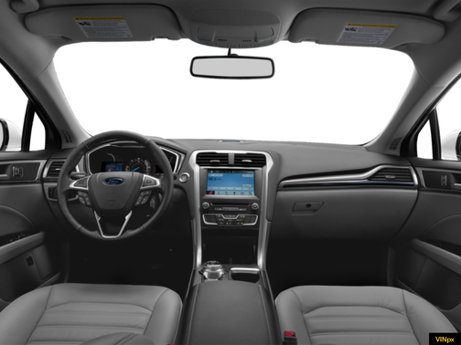 Oxford White 2018 Ford Fusion Hybrid S