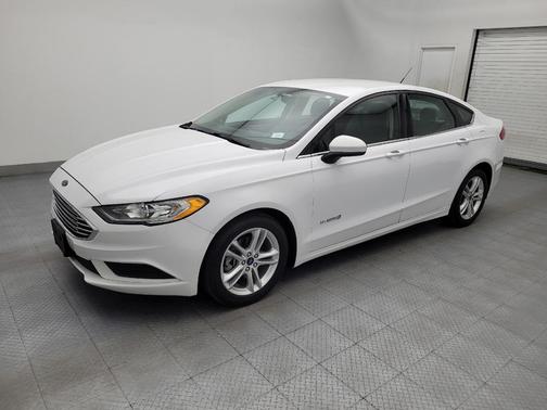 Oxford White 2018 Ford Fusion Hybrid S