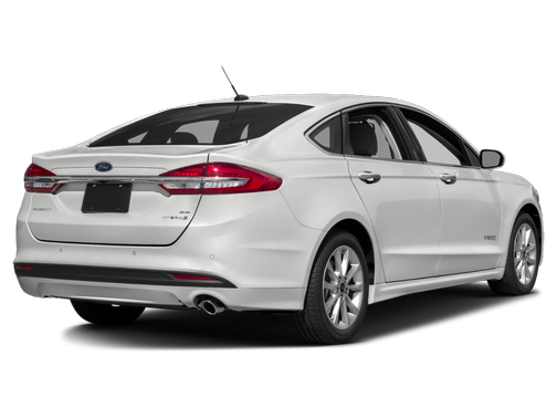 Oxford White 2018 Ford Fusion Hybrid S