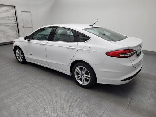 Oxford White 2018 Ford Fusion Hybrid S