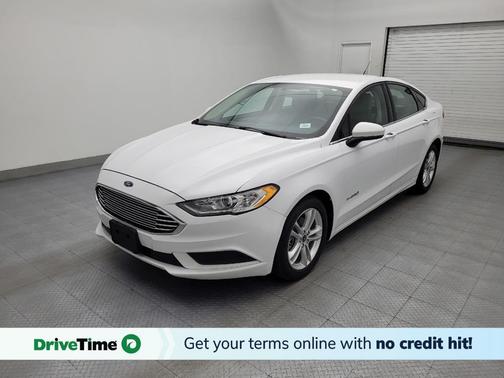 Oxford White 2018 Ford Fusion Hybrid S