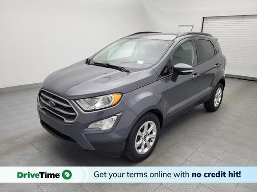 Smoke Metallic 2021 Ford EcoSport SE