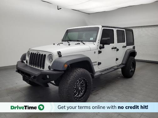 Bright White Clearcoat 2014 Jeep Wrangler Unlimited Sport