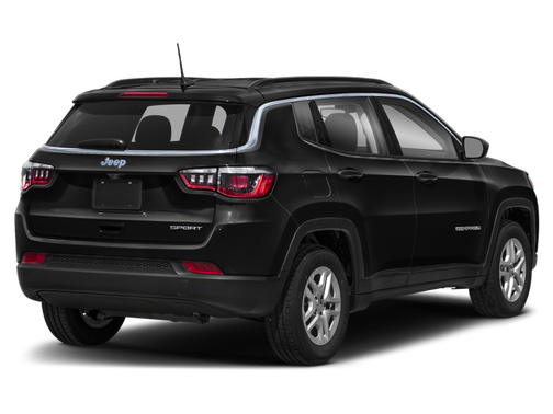 Diamond Black Crystal Pearlcoat 2021 Jeep Compass Latitude