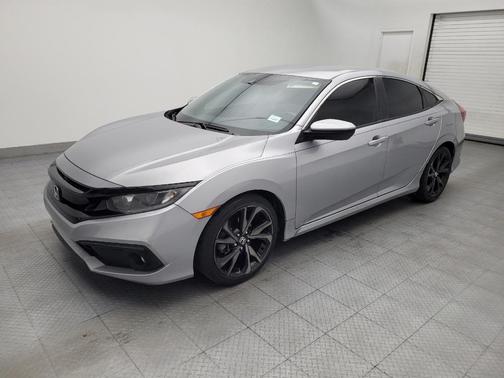 Lunar Silver Metallic 2020 Honda Civic Sport