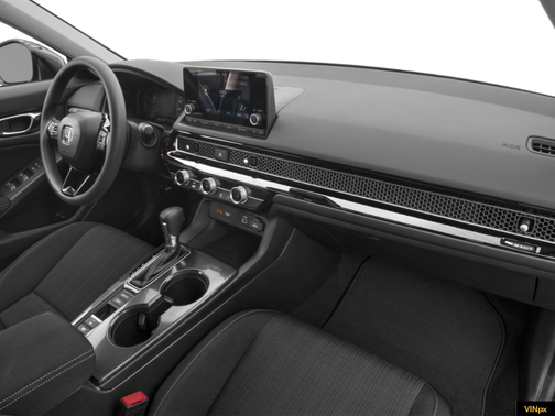 Crystal Black Pearl 2022 Honda Civic LX