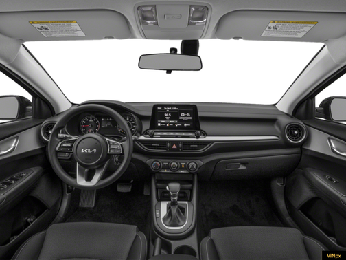 Aurora Black 2022 Kia Forte LXS