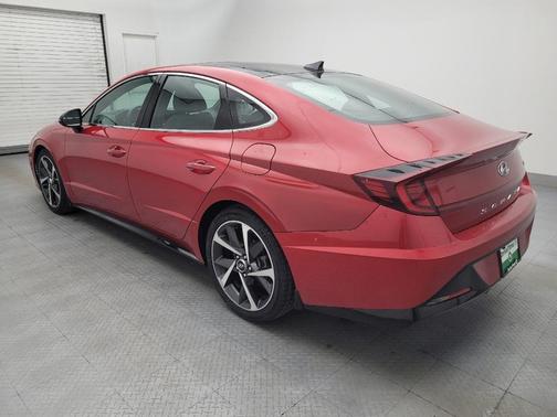 Calypso Red 2021 Hyundai SONATA SEL Plus