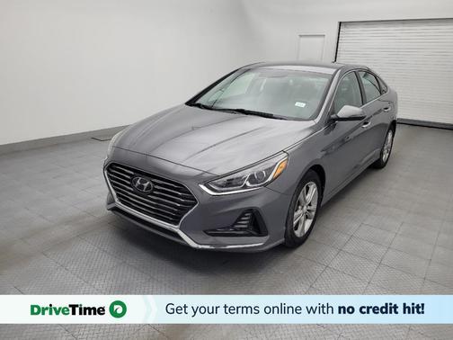 Machine Gray 2018 Hyundai SONATA SEL