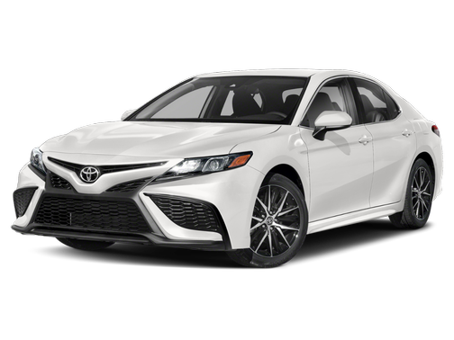 Super White 2021 Toyota Camry SE