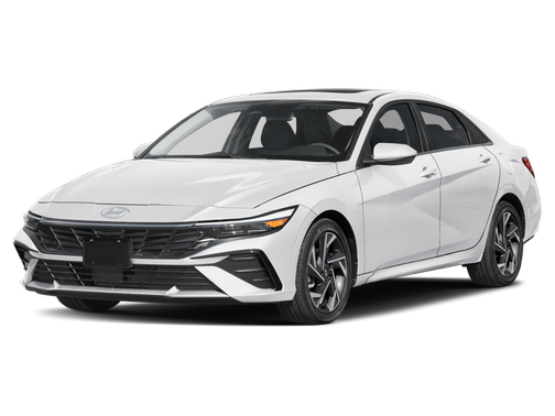 Serenity White 2025 Hyundai ELANTRA SEL