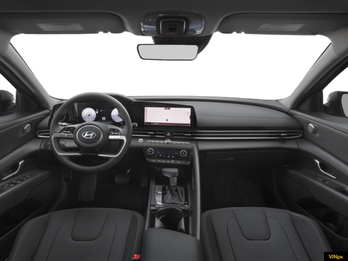 Serenity White 2025 Hyundai ELANTRA SEL