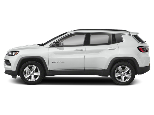 Bright White Clearcoat 2022 Jeep Compass Latitude
