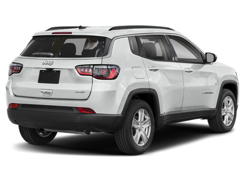 Bright White Clearcoat 2022 Jeep Compass Latitude