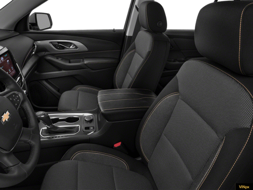 Graphite Metallic 2021 Chevrolet Traverse LT Cloth