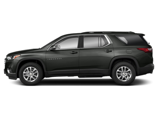 Graphite Metallic 2021 Chevrolet Traverse LT Cloth