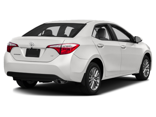 Super White 2015 Toyota Corolla L