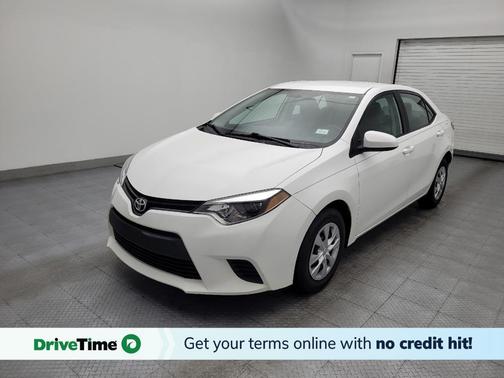 Super White 2015 Toyota Corolla L