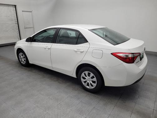 Super White 2015 Toyota Corolla L