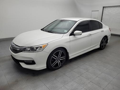 White Orchid Pearl 2017 Honda Accord Sport SE