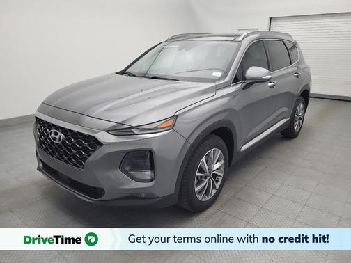 Machine Gray 2019 Hyundai SANTA FE Limited 2.4