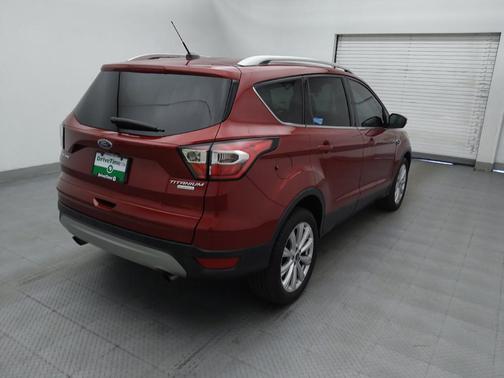 Red 2017 Ford Escape Titanium