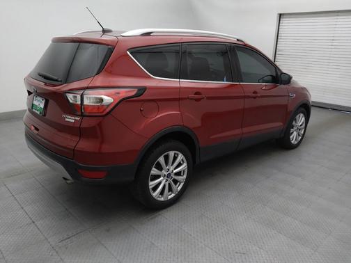 Red 2017 Ford Escape Titanium