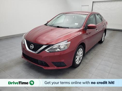 Red 2019 Nissan Sentra SV