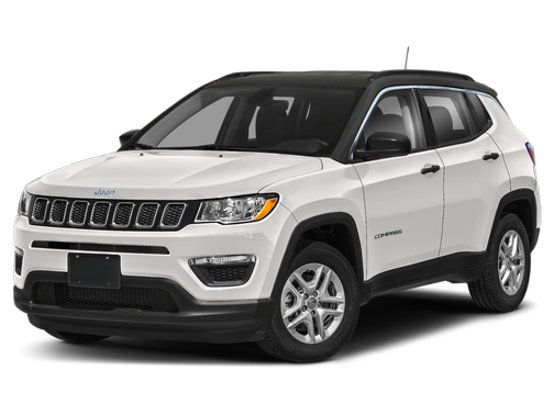 White Clearcoat 2020 Jeep Compass Latitude
