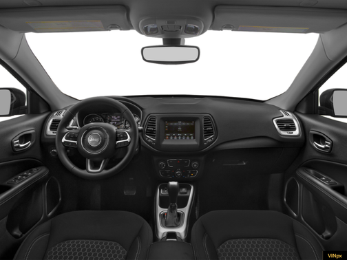 White Clearcoat 2020 Jeep Compass Latitude