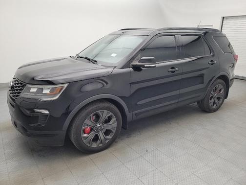 Shadow Black 2018 Ford Explorer Sport