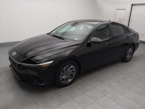 Abyss Black 2024 Hyundai ELANTRA HEV Blue