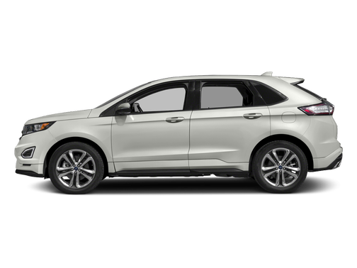 White Platinum Metallic Tri-Coat 2018 Ford Edge Sport